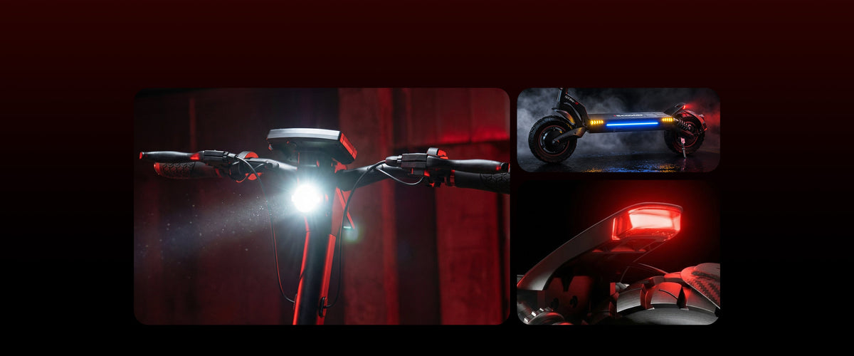 Electric Scooter With Lights for Adults: What Comes Built In