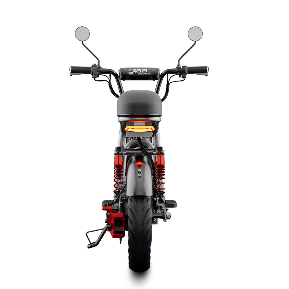 iScooter DX5 Electric Bike with Seat & Large Basket