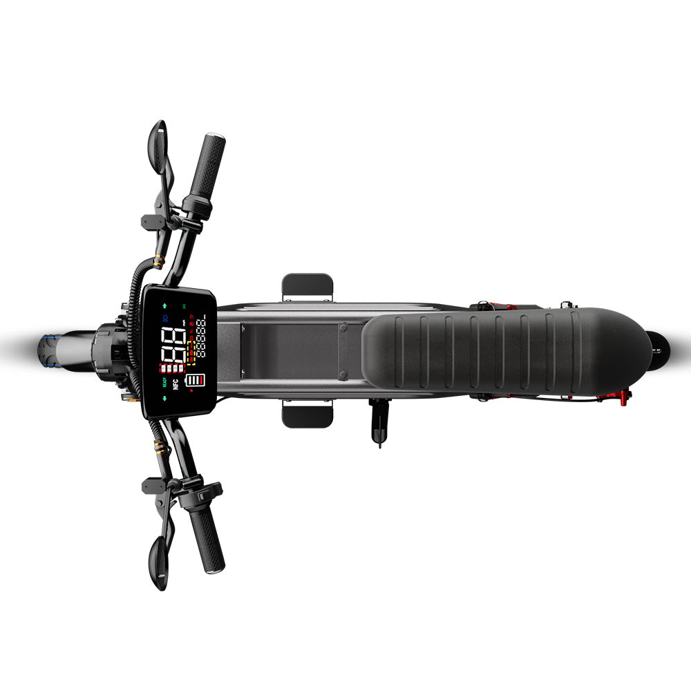 iScooter DX5 Electric Bike with Seat & Large Basket