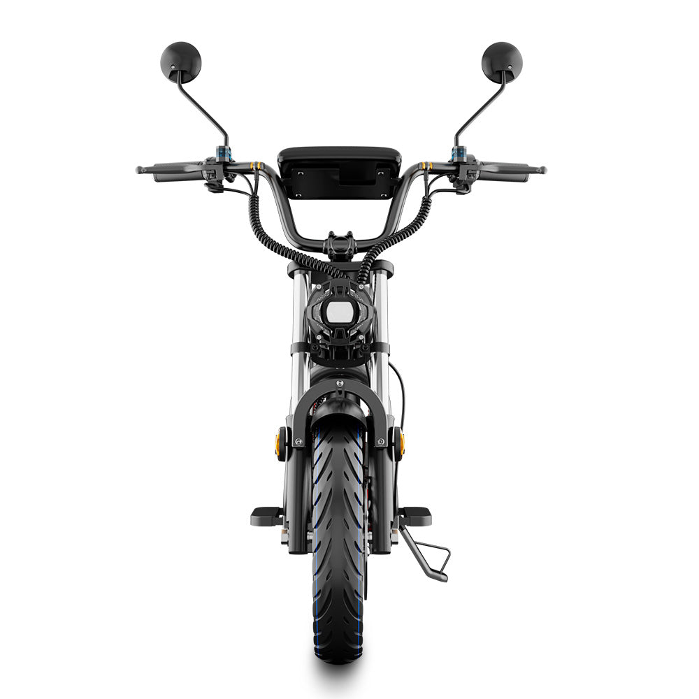 iScooter DX5 Electric Bike with Seat & Large Basket