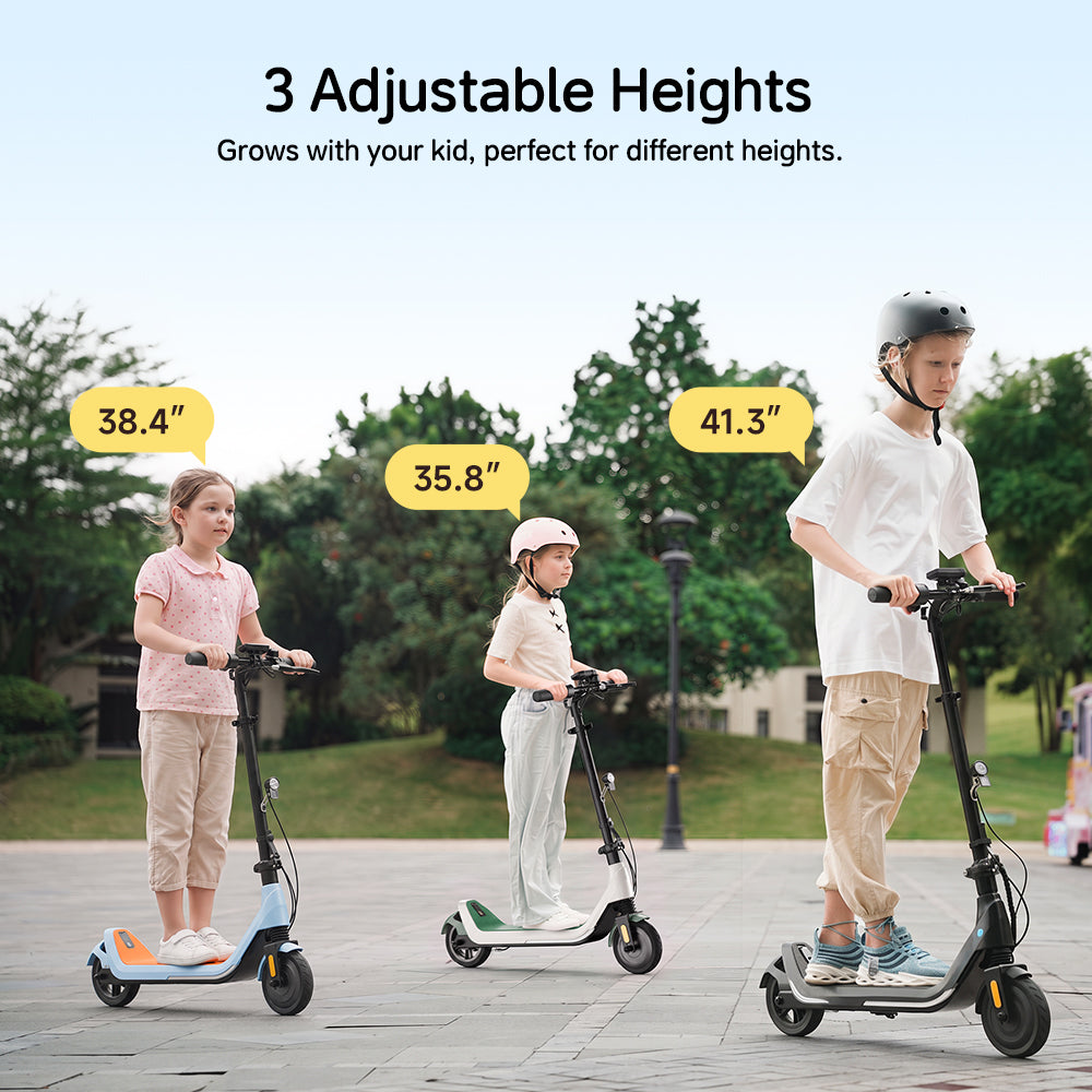 iScooter iK5 Kids Electric Scooter with Foldable & Front Spring Suspension