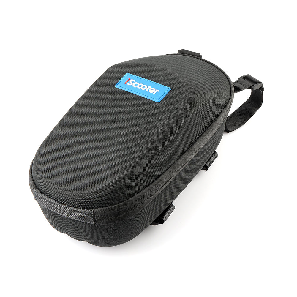 Black Storage Bag for iScooter Electric Scooter Head (General fabric and zipper)