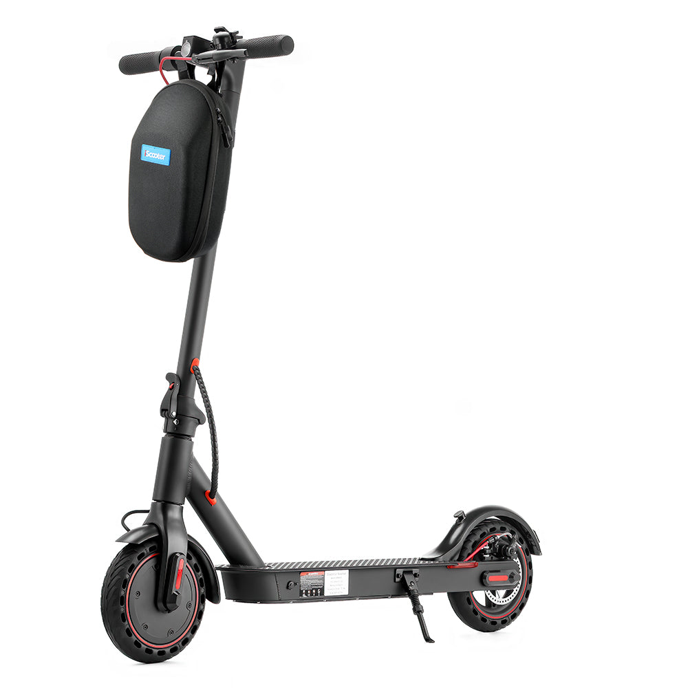 Black Storage Bag for iScooter Electric Scooter Head (General fabric and zipper)