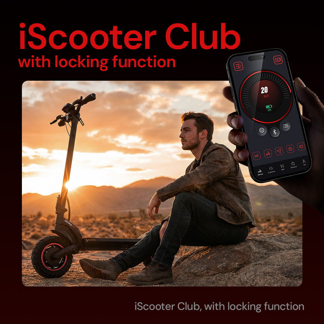 iScooter iX7Pro Off Road Electric Scooter - 15.5 mph