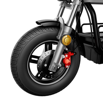 iScooter DX5Pro Electric Bike with Seat & Large Basket