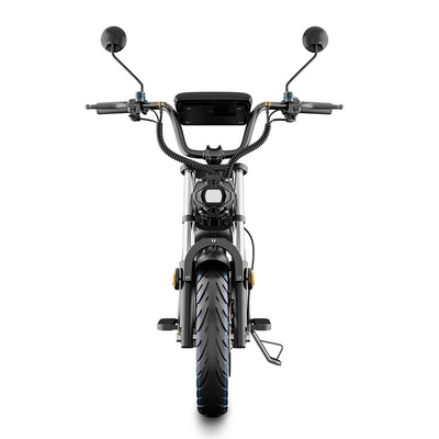 iScooter DX5 Electric Bike with Seat & Large Basket