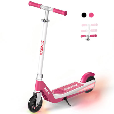 iScooter iK1S Kids Electric Scooter with Colorful Flashing Wheels