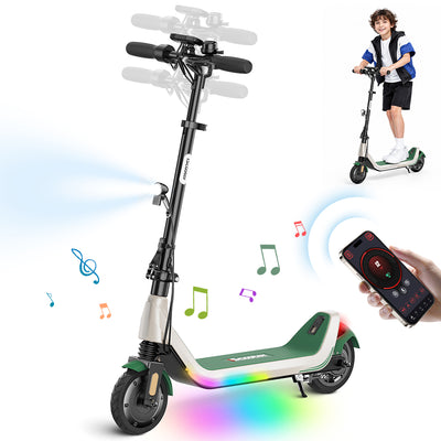 iScooter iK5 Kids Electric Scooter with Foldable & Front Spring Suspension