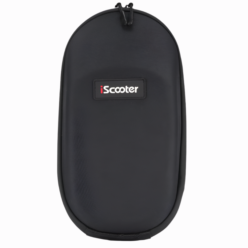 Black Storage Bag for iScooter Electric Scooter Head (General fabric and zipper)
