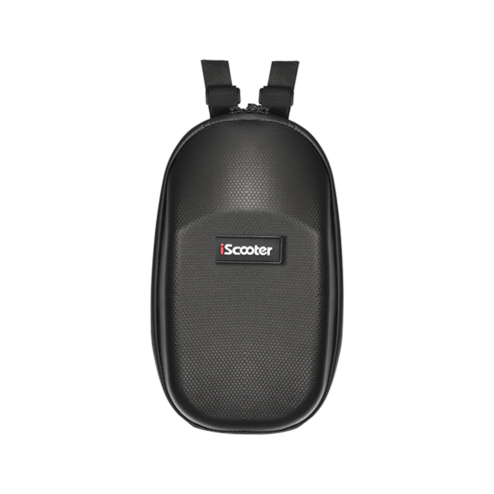 Black Storage Bag for iScooter Electric Scooter Head (Waterproof leather and zipper)
