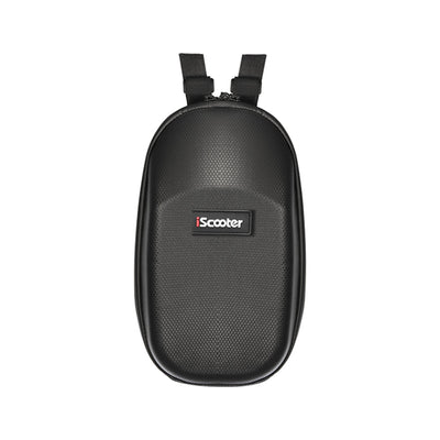 Black Storage Bag for iScooter Electric Scooter Head (Waterproof leather and zipper)