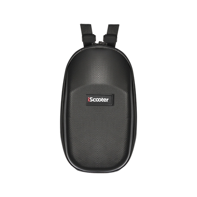 Black Storage Bag for iScooter Electric Scooter Head (Waterproof leather and zipper)