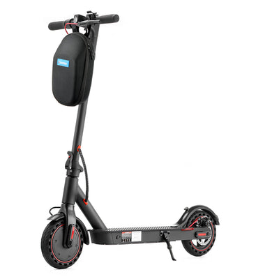 Black Storage Bag for iScooter Electric Scooter Head (General fabric and zipper)