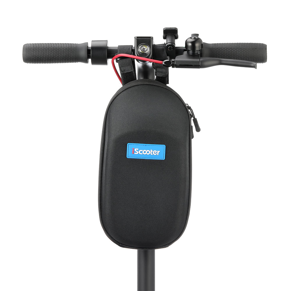 Black Storage Bag for iScooter Electric Scooter Head (General fabric and zipper)