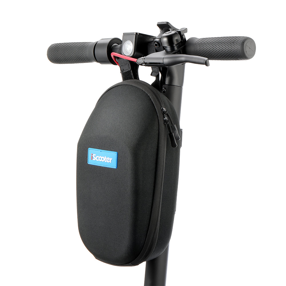 Black Storage Bag for iScooter Electric Scooter Head (General fabric and zipper)