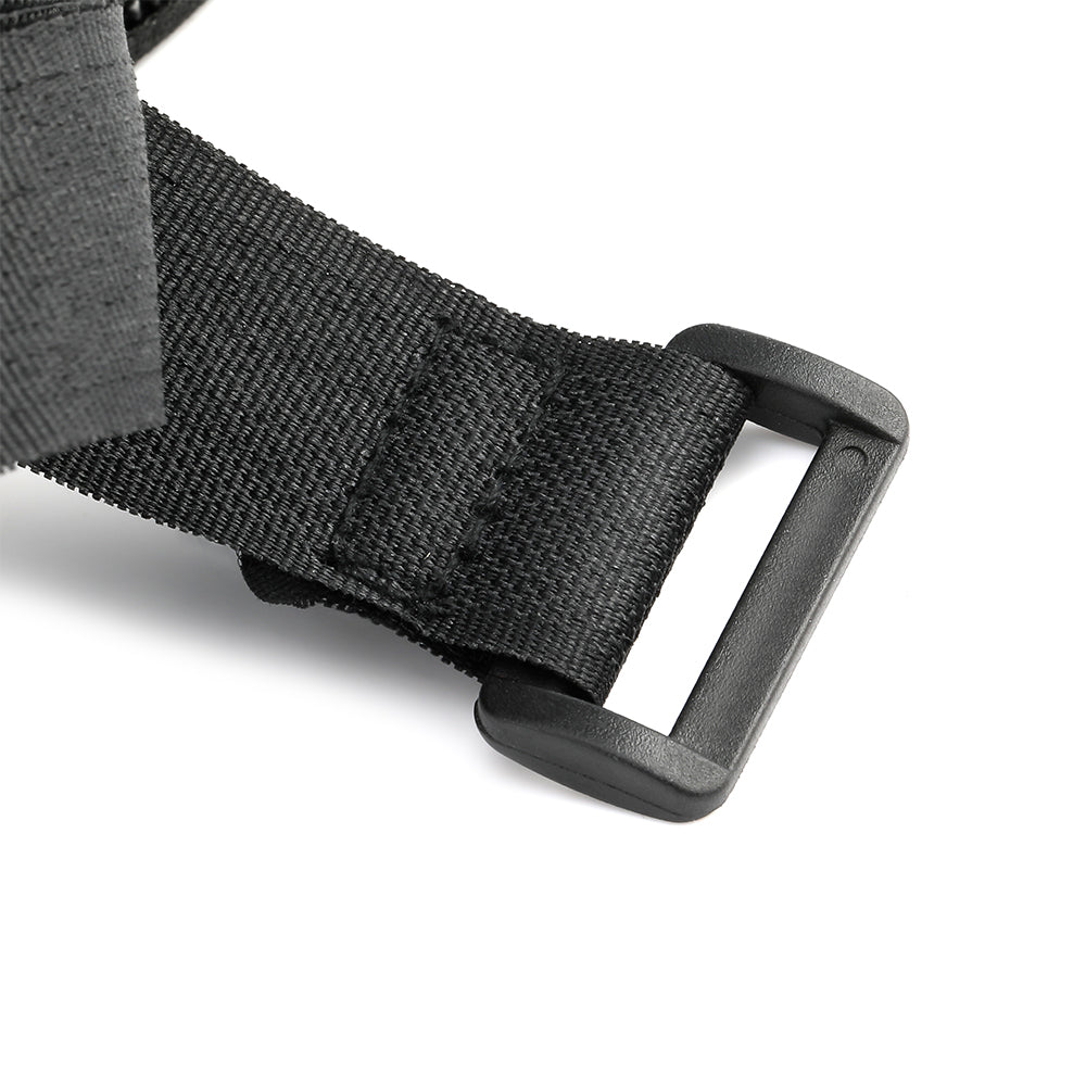 Black Storage Bag for iScooter Electric Scooter Head (General fabric and zipper)
