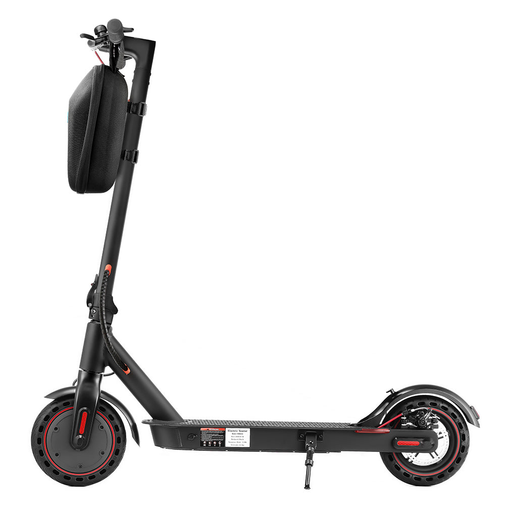 Black Storage Bag for iScooter Electric Scooter Head (General fabric and zipper)