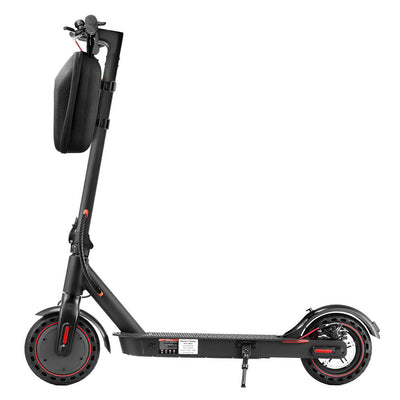 Black Storage Bag for iScooter Electric Scooter Head (General fabric and zipper)