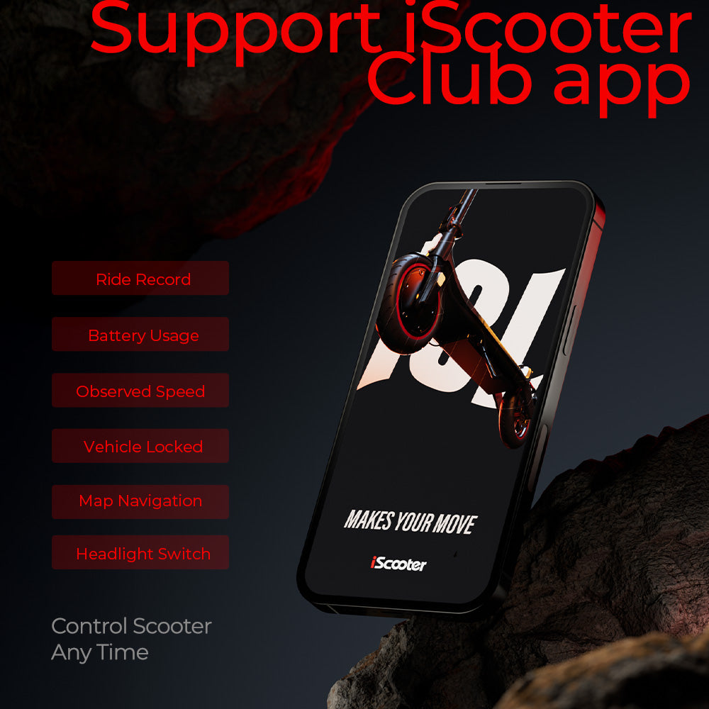 iScooter iX4 Off-Road Electric Scooter with App Control