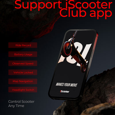 iScooter iX4 Off-Road Electric Scooter with App Control