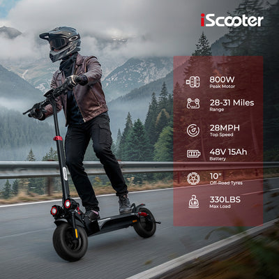 iScooter iX4 Off-Road Electric Scooter with App Control