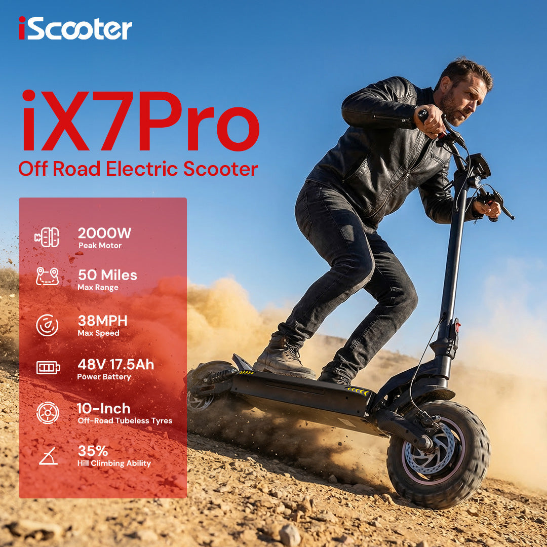 iScooter iX7Pro Off-Road Electric Scooter