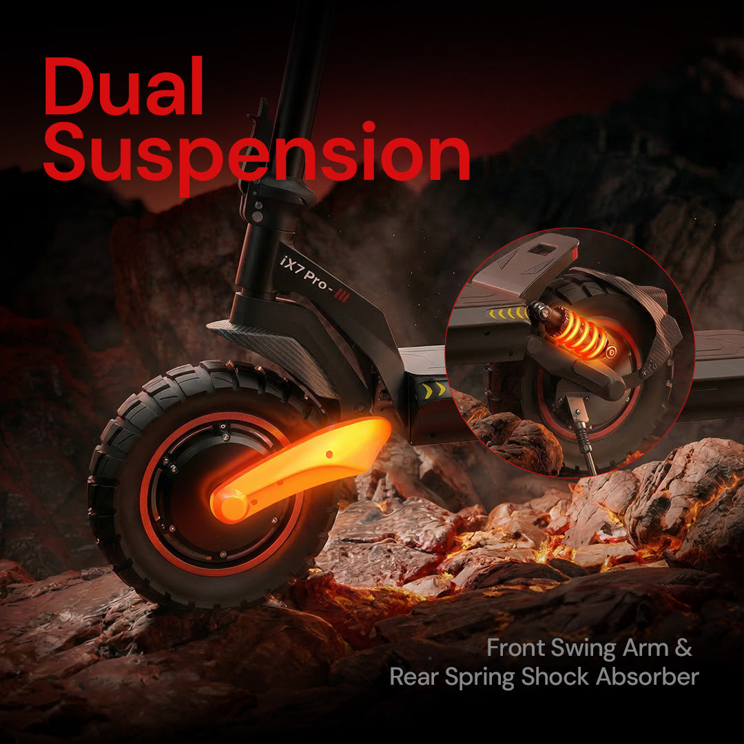 iScooter iX7Pro Off Road Electric Scooter - 15.5 mph